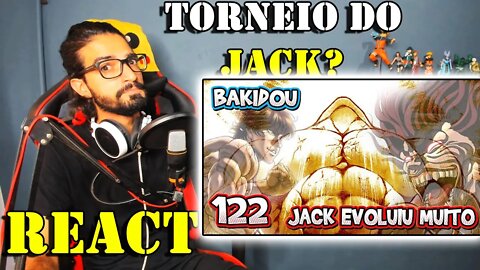 REACT - JACK SABE O QUE FAZ! MITO! - BAKI DOU 2018 (CAPITULO 122 RAW) - CAPITULO COMPLETO/ KMGANIMES