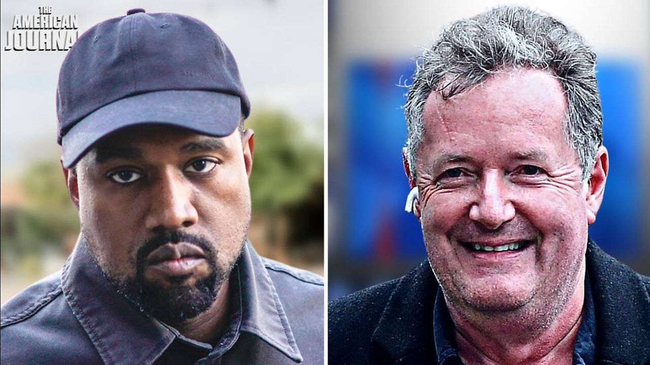 Piers Morgan Holds Televised Struggle Session With Kanye West