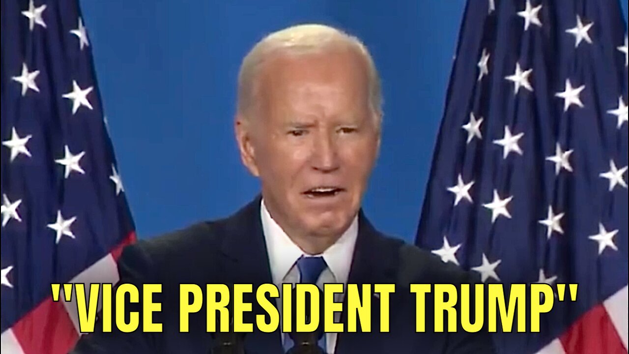 JOE BIDEN JUST CALLED TRUMP HIS VICE PRESIDENT!