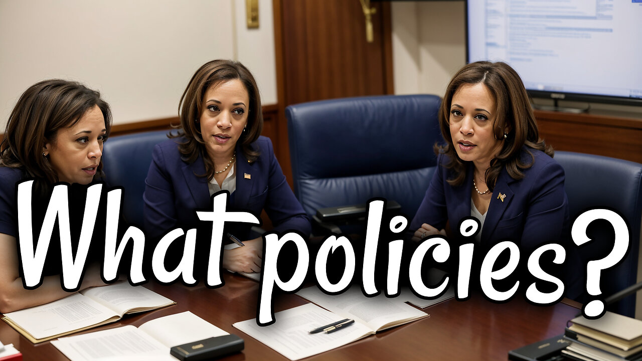 Harris and her staff have NO IDEA what her policies are