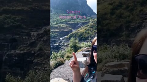 Glacier National Park Waterfall