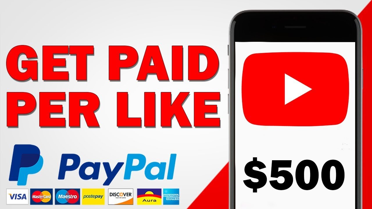 Earn $500 In Free PayPal Money Liking Videos [Make Money Online]