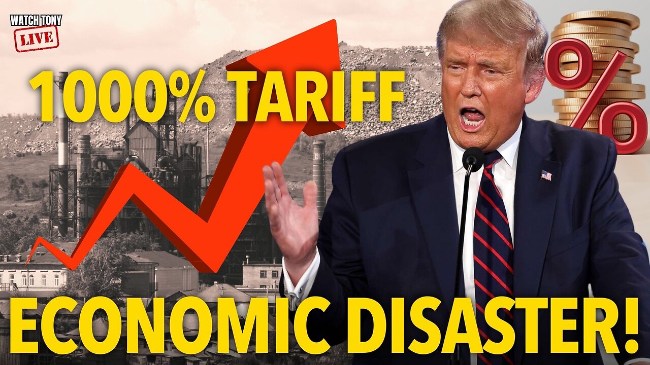 Trump’s 1000% Tariff Plan: Are We Returning to the 1890s Economy?! | The Tony Michaels Podcast #751