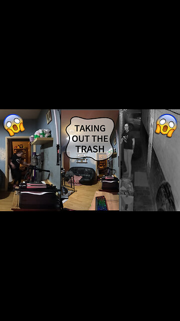 Taking Out The Trash! A Trip to the Wheelie Bin Turns Rotten! 😱