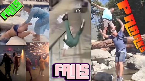 FUNNY FALLS, FAILS AND PRANKS COMPILATION 36