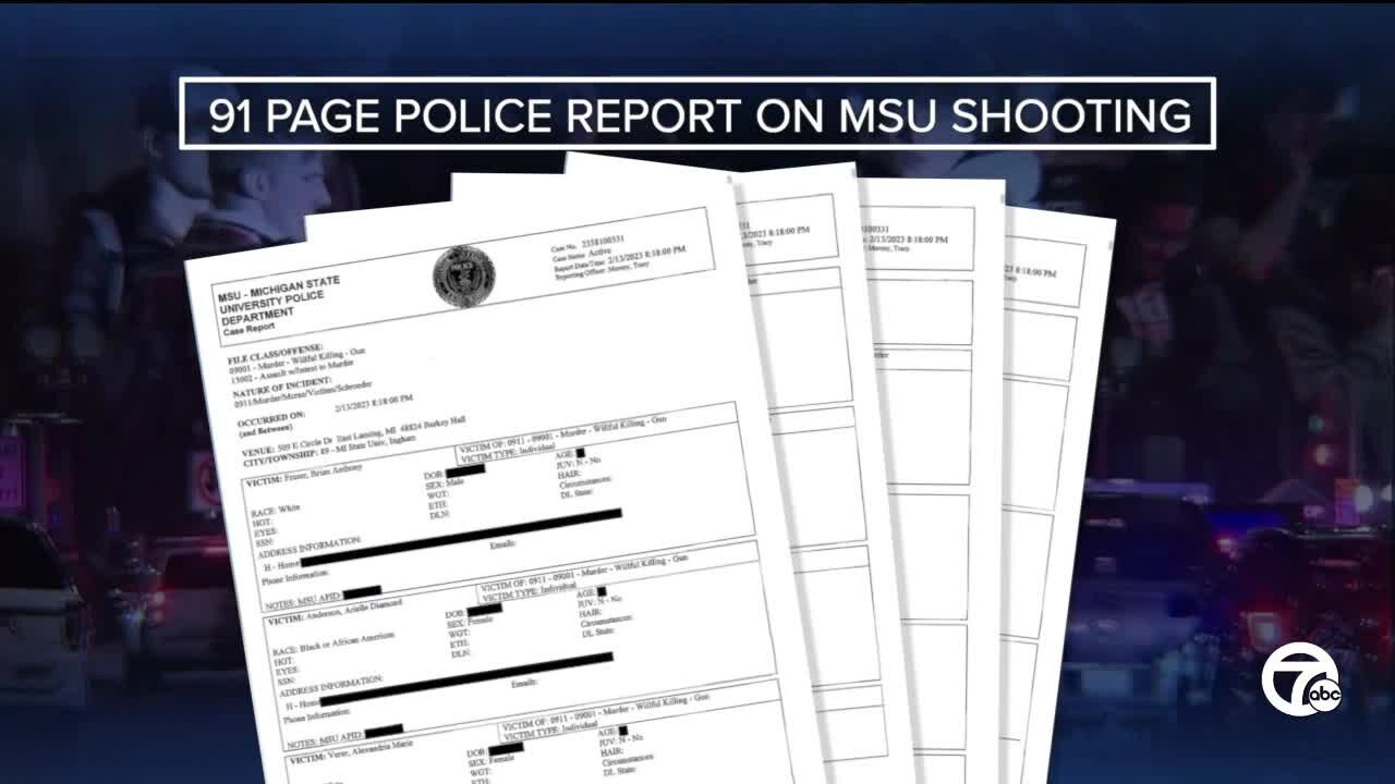 Police report shows MSU shooter had disturbing internet searches, conversation