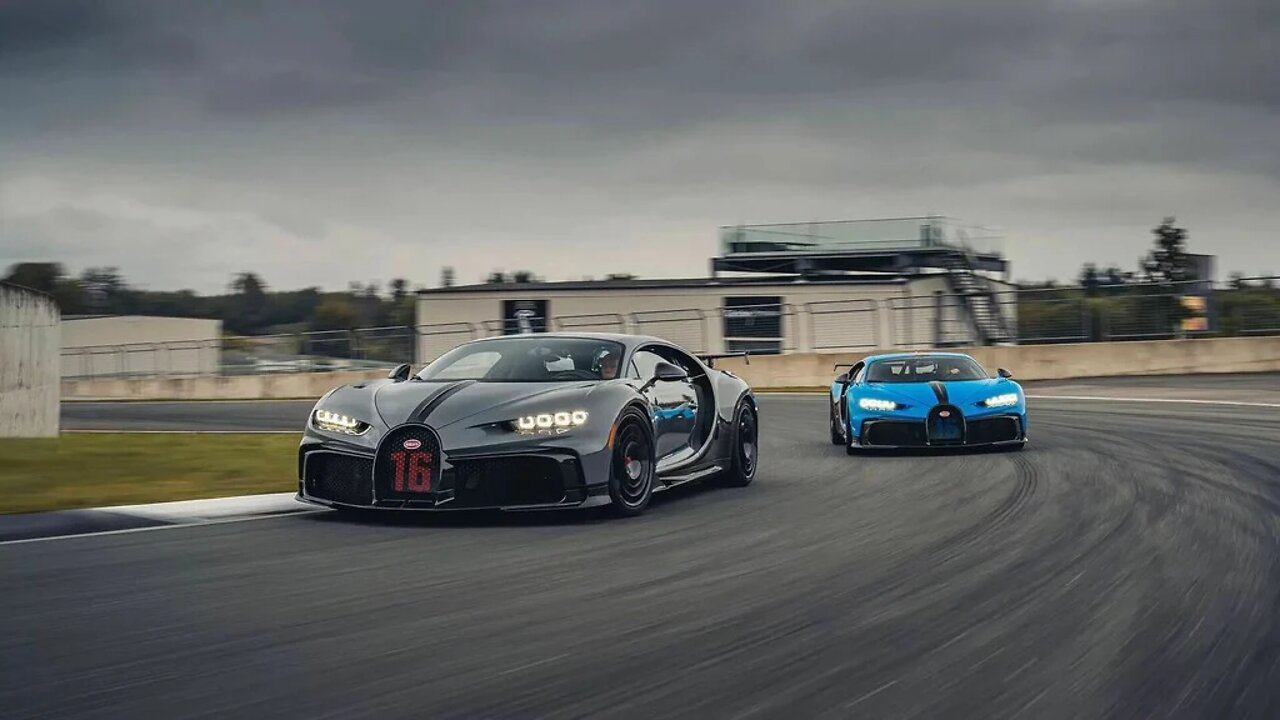 $4.0 Million Bugatti Chiron Sport - Exhaust Sounds on Track!