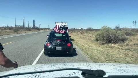 The People’s convoy Rollin4freedom to California