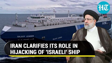 Iran's First Comment On Houthis Capturing 'Israeli' Ship, Netanyahu's 'Terror' Jibe | Hamas War