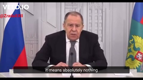 Russian foreign minister Lavrov about 'contradiction' between the Nazi nature of Ukrainian state and the fact that Zelenskyy is a Jew