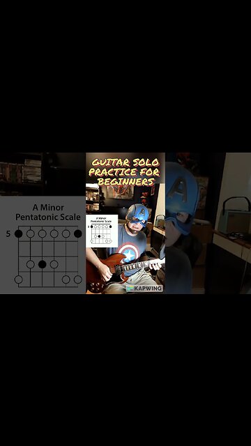 How to play a guitar solo in minutes! For Beginners #shorts #guitar