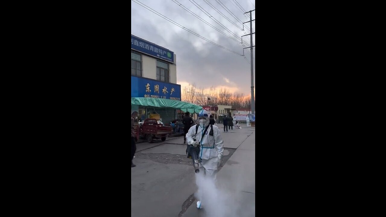 China sprays people like bugs for cov19