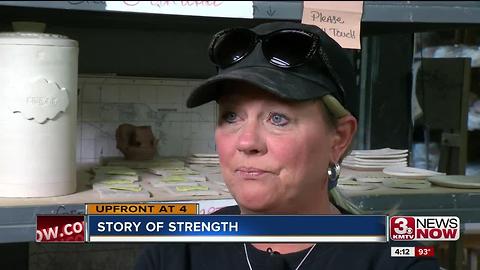 Elkhorn potter has a story of strength