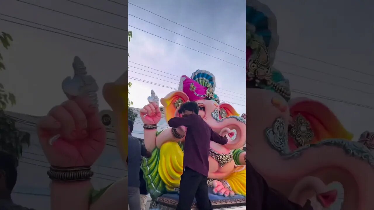 #2023 #ganpatibappamorya #ganpati #ganeshchaturthi #viral #trending #tiktok #reels #balajinagar