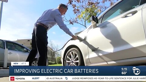 San Diego company improving electric car batteries