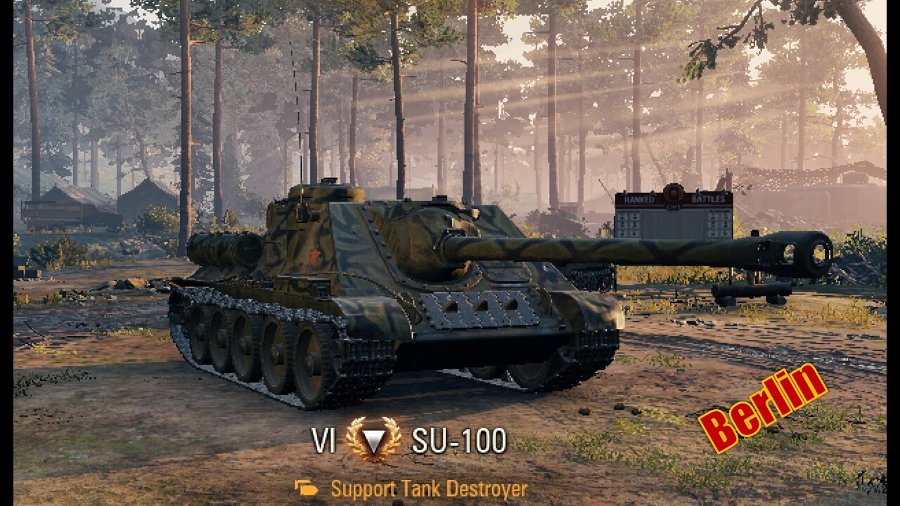 SU-100-Berlin-Encounter Tier 6-7 Battle-Won