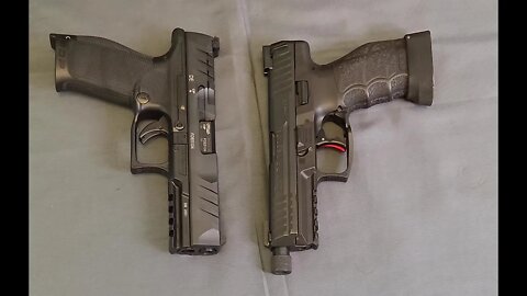 Walther PDP vs HK VP9- Tabletop Comparison