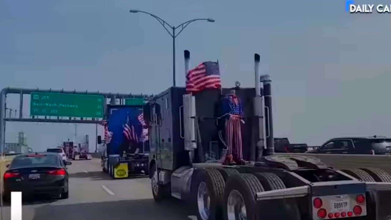 Trucker Convoy Reaches DC