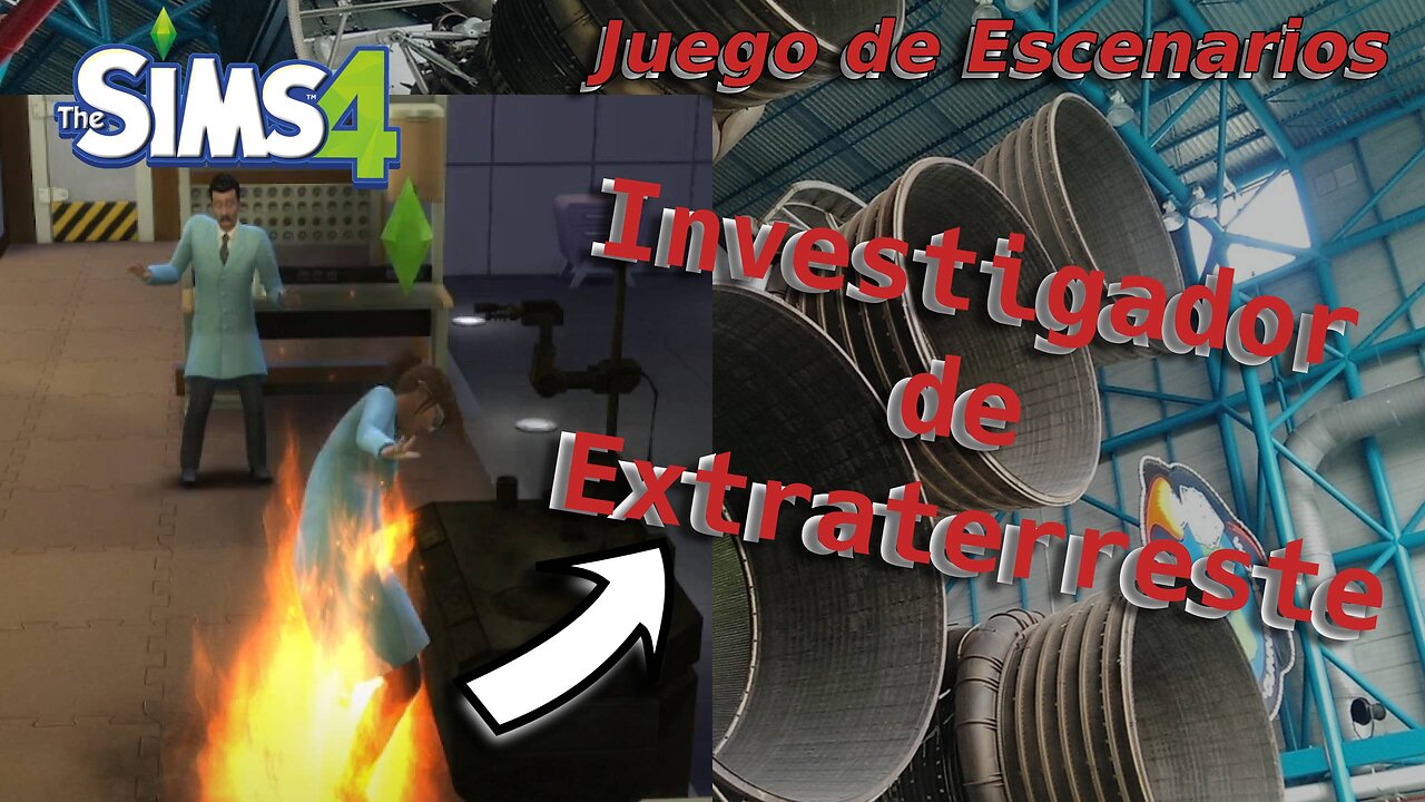 Tras los Pasos de los Extraterrestres - Juego de Escenarios - Sims 4 - Parte 8