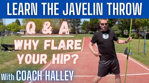 Javelin Throw - How to use your flared hips