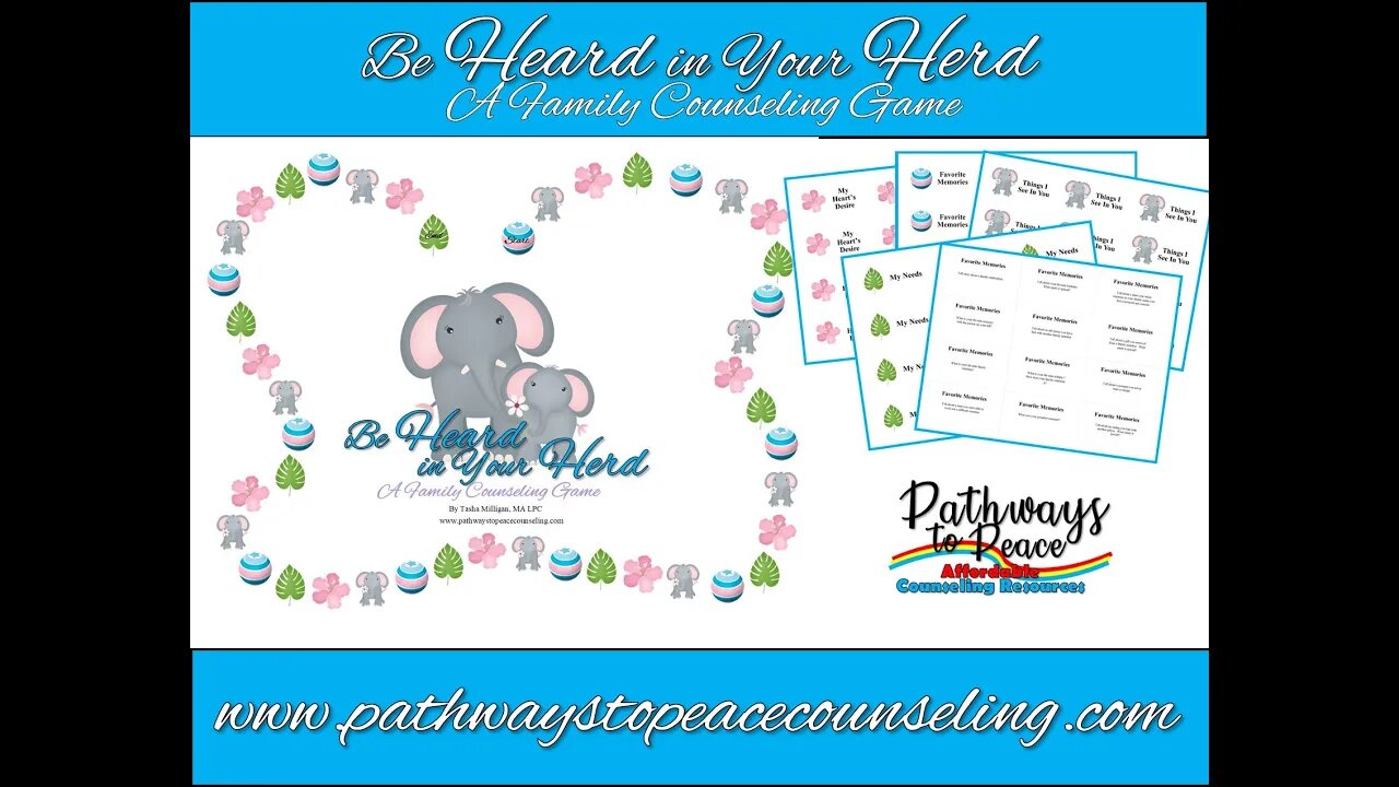 Be Heard in Your Herd: A Family Counseling Game