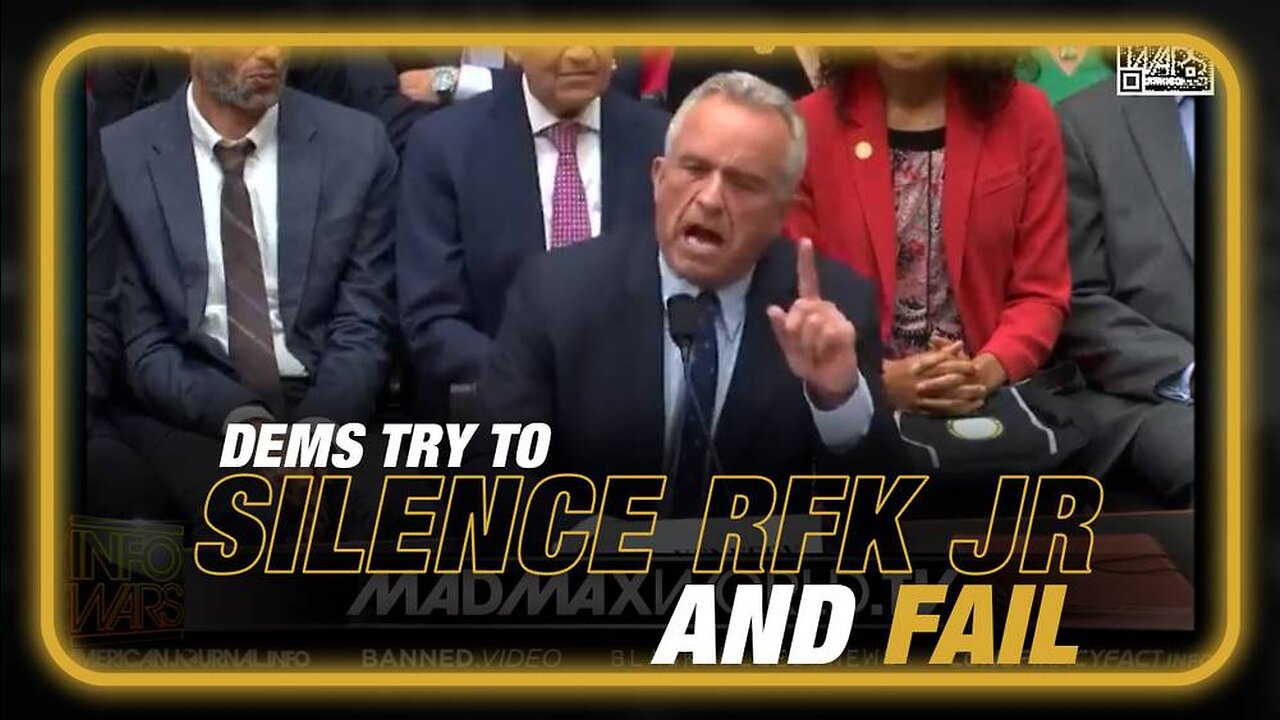 Dems Try to Silence RFK Jr and Fail, MUST WATCH!