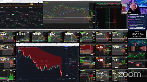 LIVE: Day Trading $DASH $GLBE (FEB 17, 2022)