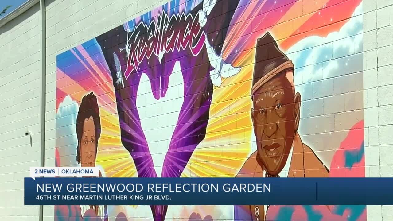 Greenwood Reflection Garden open to the public