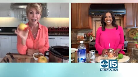 Terri and Susan celebrate Sober October by making some yummy mocktails