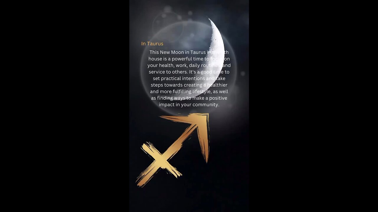 NEW MOON IN TAURUS energy for SAGITTARIUS ♐️ #newmoonintaurus #sagittarius #tarotary #newmoon