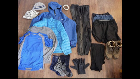 How to pack for back country camping - video 4 of 5, Clothing and Footwear.