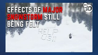 Mountain communities still digging out