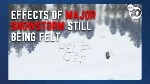 Mountain communities still digging out