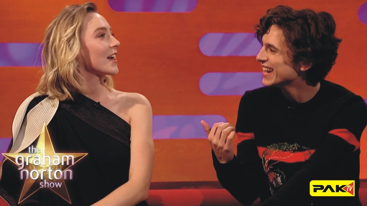 Timoyee Chalamet Can't Handle Saoirse Ronn's