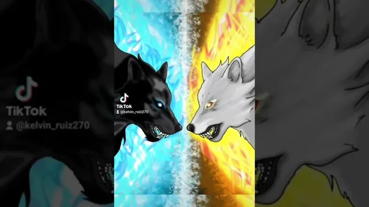 Sköll and Hati