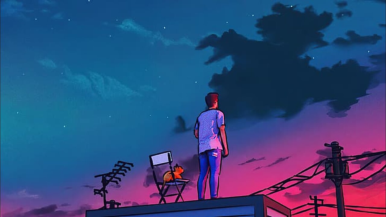 Night Chill Vibes 🍂 Stop Overthinking 💖 Lofi hip hop mix ~ Calm Down And Relax