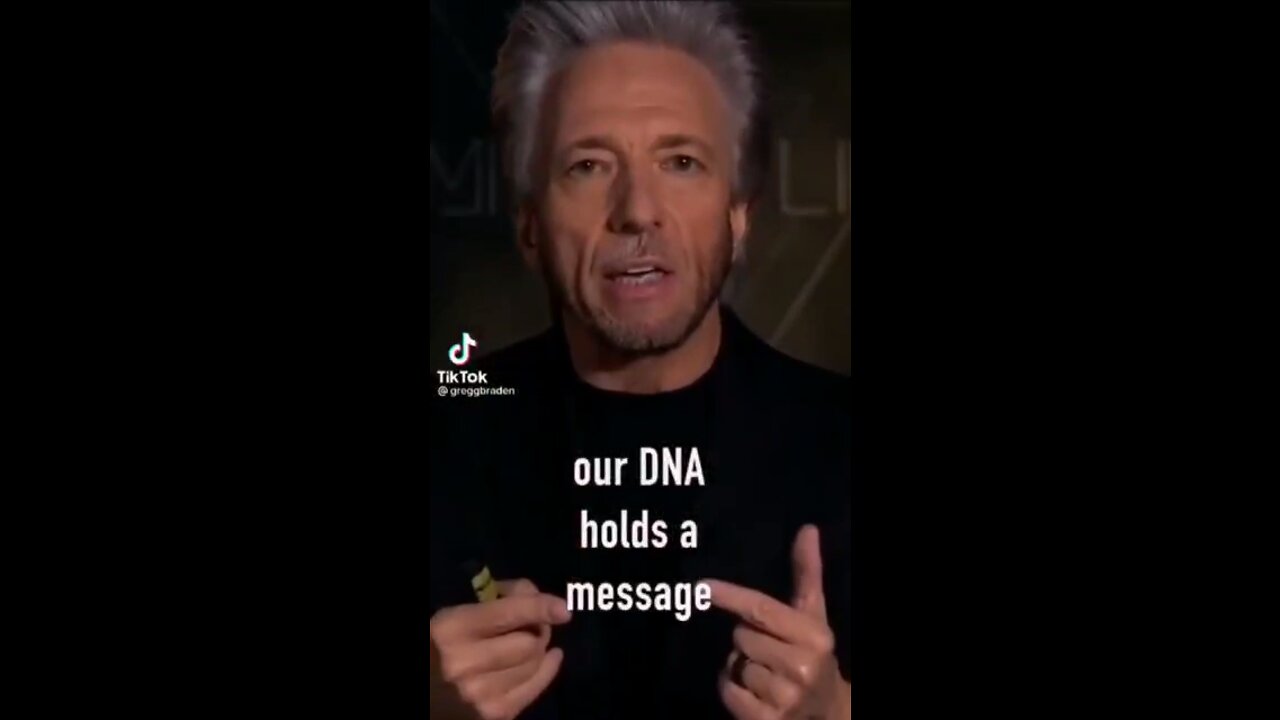 DNA holds a special message! God Eternal!