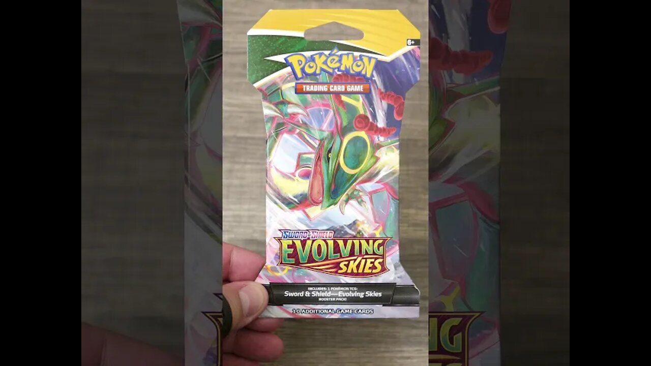 #SHORTS Unboxing a Random Pack of Pokemon Cards 011