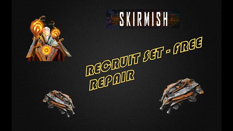 War Commander - Skirmish July - Recruit Set - Free Repair