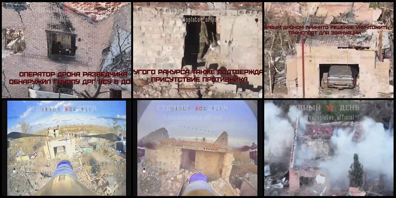 Russian FPV drone unit hits and destroys Ukrainian DRG unit