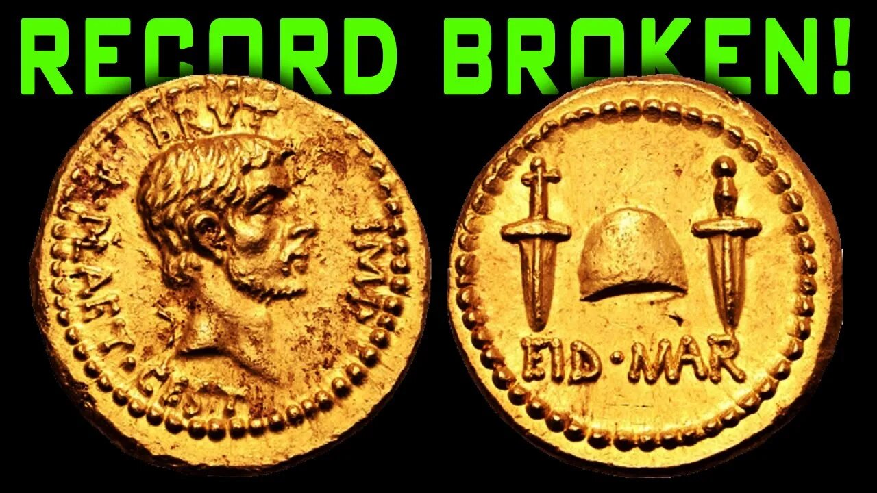 RECORD BROKEN! Ancient Gold Coin Sells For $4.2 Million At Auction