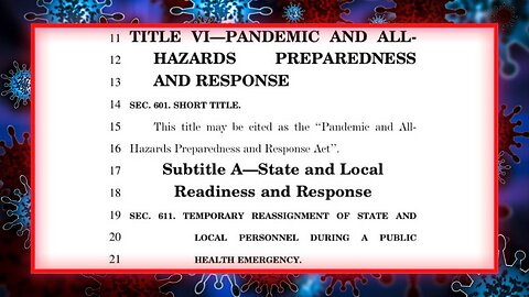 MEDICAL TYRANNY BOMBSHELL! Learn The Shocking Provisions Of The House Spending Bill That