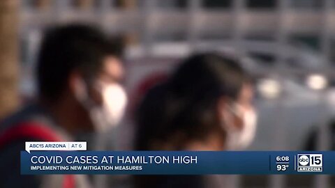 Hamilton HS changes mitigation strategies amid COVID-19 cases