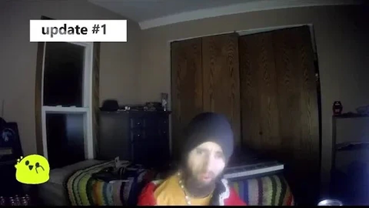 Cyraxx live on FB. "UPDATE #1". Deleted. 1/8/2023