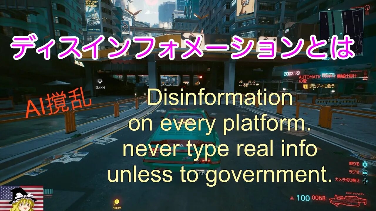 ディスインフォメーション AI撹乱 / Disinformation for Privacy and Security