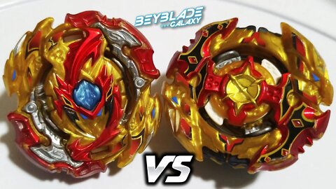 LORD SPRIGGAN .Bl.Dm' vs CHO-Z SPRIGGAN .0W.Zt' - Beyblade Burst ベイブレードバースト