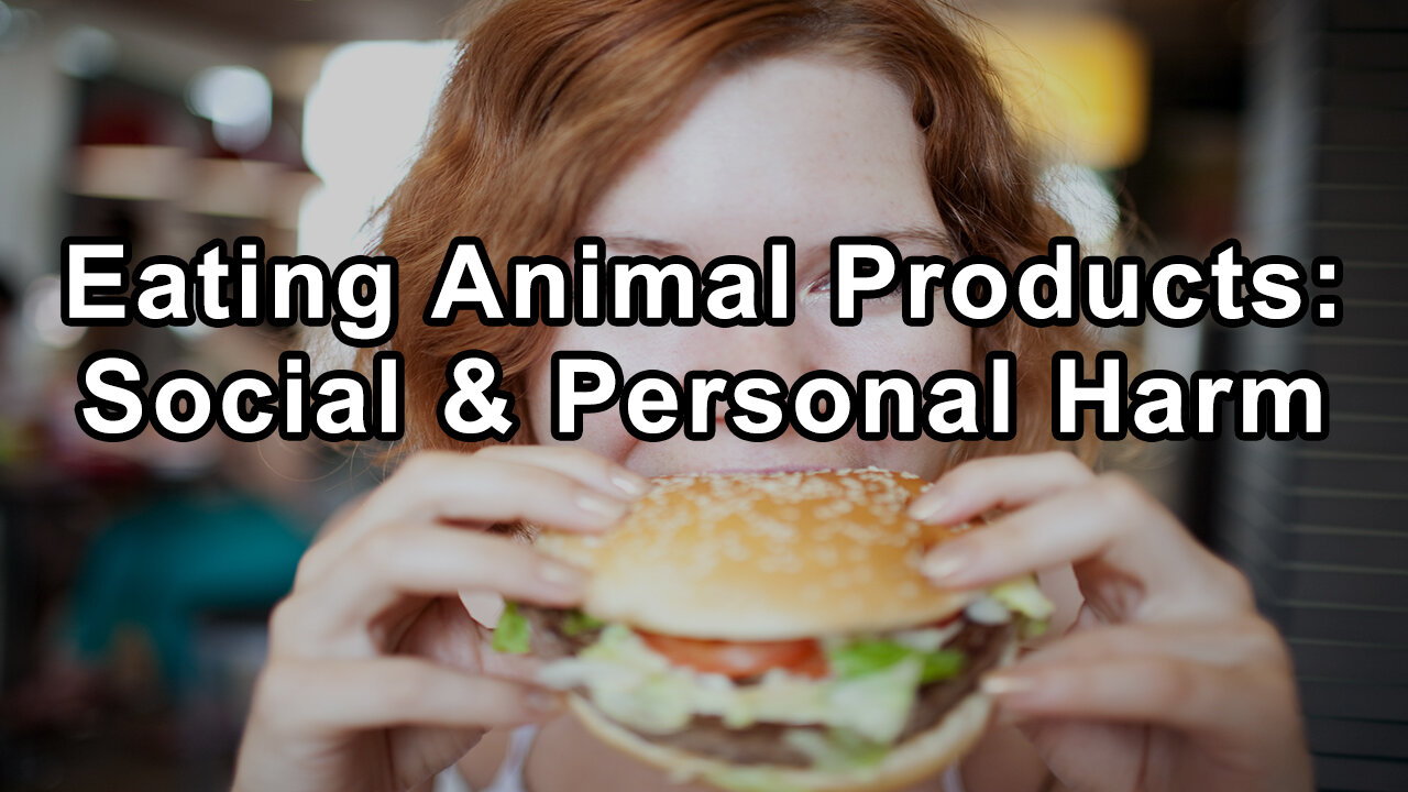 Eating Animal Products: A Social and Personal Harm - Glen Merzer