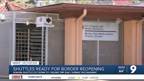 Transportation services ready for business as border reopens