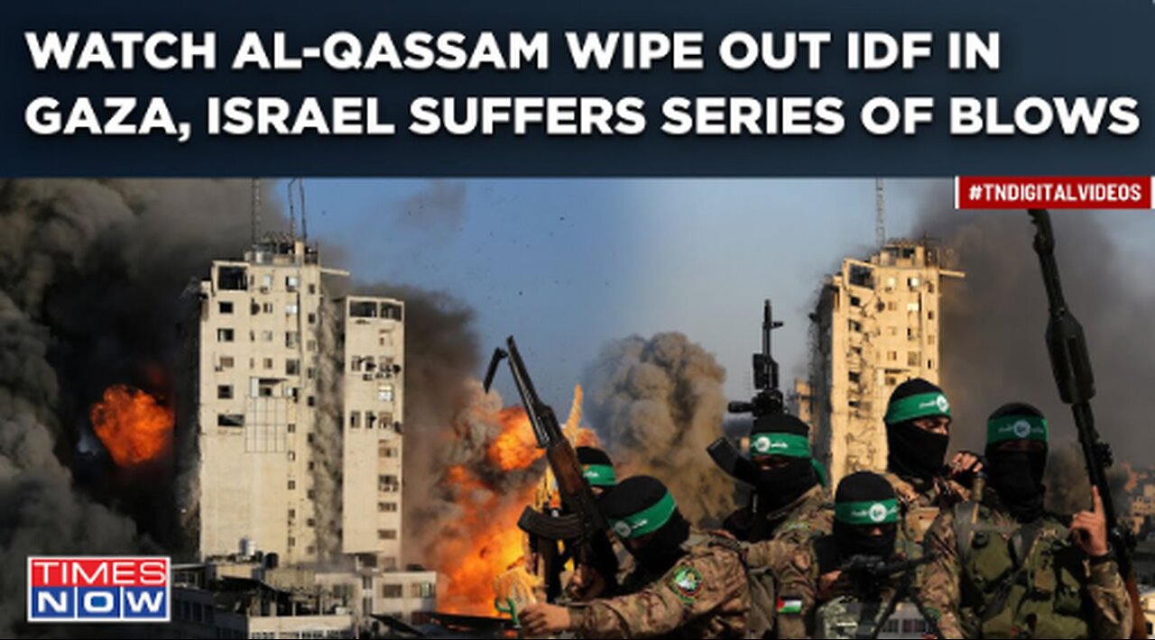 Al-Qassam Vs IDF Battle on Cam: Watch How Hamas’ Armed Wing Wiped Out Israeli Forces In Gaza