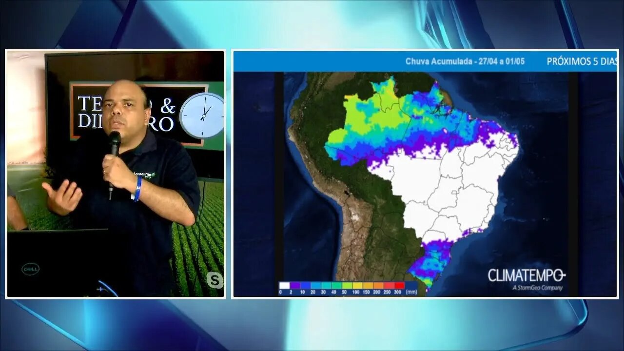 Meteorologia mostra La Niña tirando sono de produtores até 2023